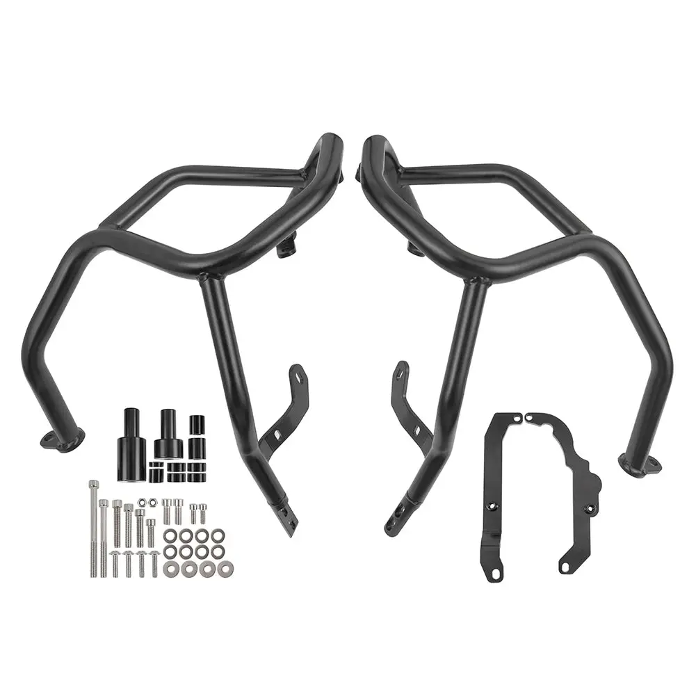 Motorcycle Accessories Engine Guard Crash Bars Bumper Frame Protector Fairing For Ktm 790 Adventure R 790 Adv 2019-2023 Black Us 2
