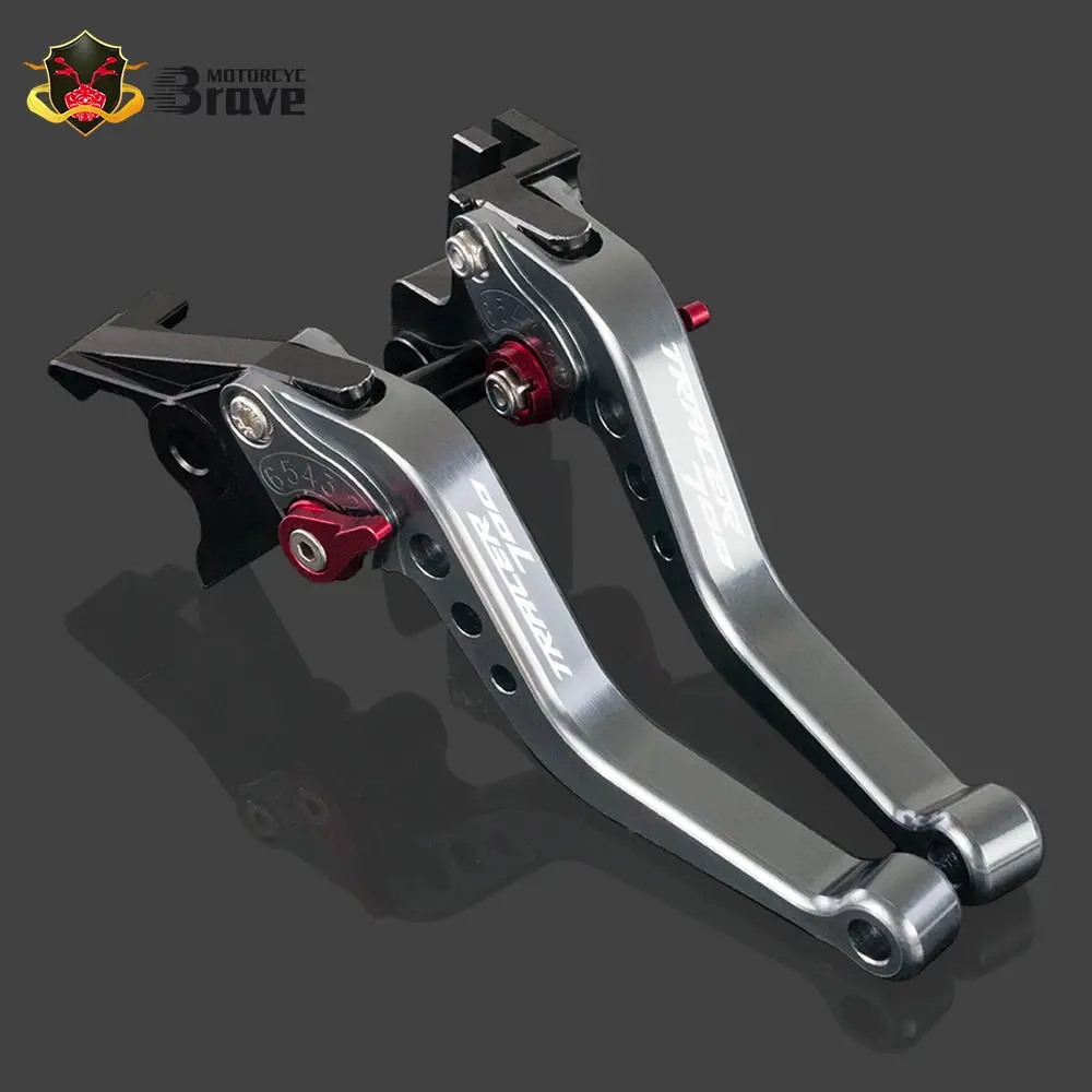2022 For Yamaha Tracer 7 2021 Tracer 700 2016-2021 Motorcycle Short Cnc Adjustable Brake Clutch Levers Tracer700 Tracer7 10