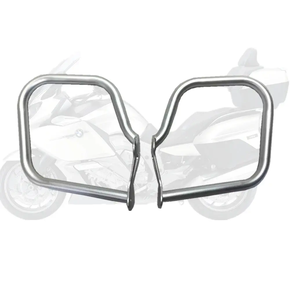 Motorcycle For Bmw K1600gtl K1600 Gtl 2011-2018 Rear Crash Bar Saddlebag Side Box Bumper Stunt Cage Frame Protector 1