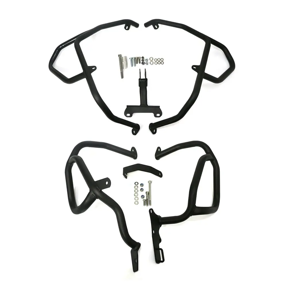 For Honda Crf1100l Crf 1100 L Africa Twin Adventure Sports Dct 2020-2023 Crash Bar Upper&Lower Highway Engine Guard Bumper 3