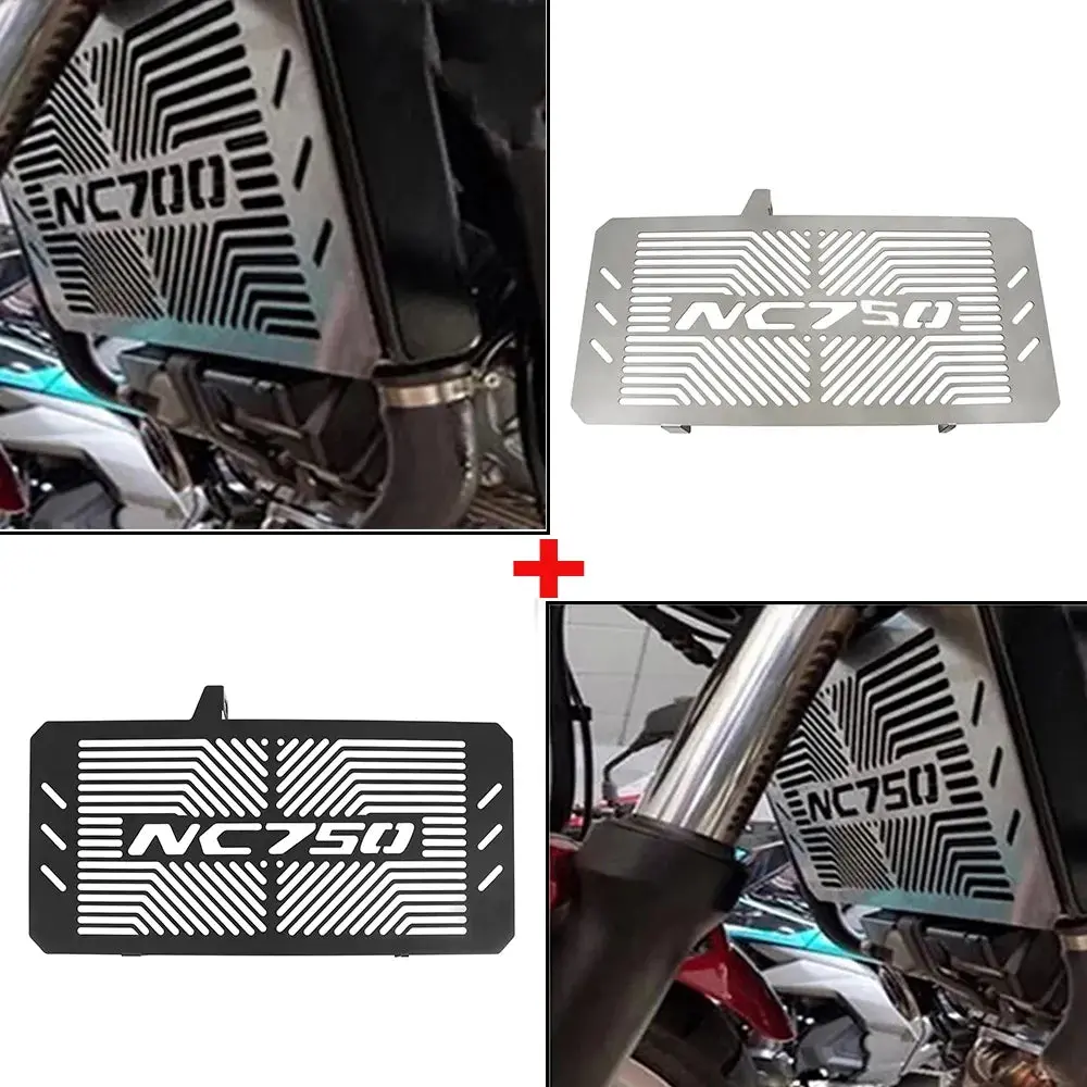 For Honda Nc750 Nc750s Nc750x Nc 750S/X Nc700 2014-2023 Motorcycle Radiator Guard Grille Grill Cooler Cooling Cover Protection 1