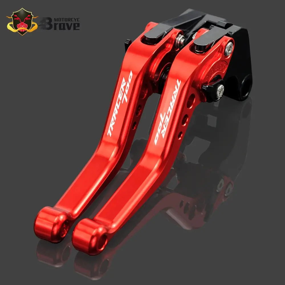 2022 For Yamaha Tracer 7 2021 Tracer 700 2016-2021 Motorcycle Short Cnc Adjustable Brake Clutch Levers Tracer700 Tracer7 12