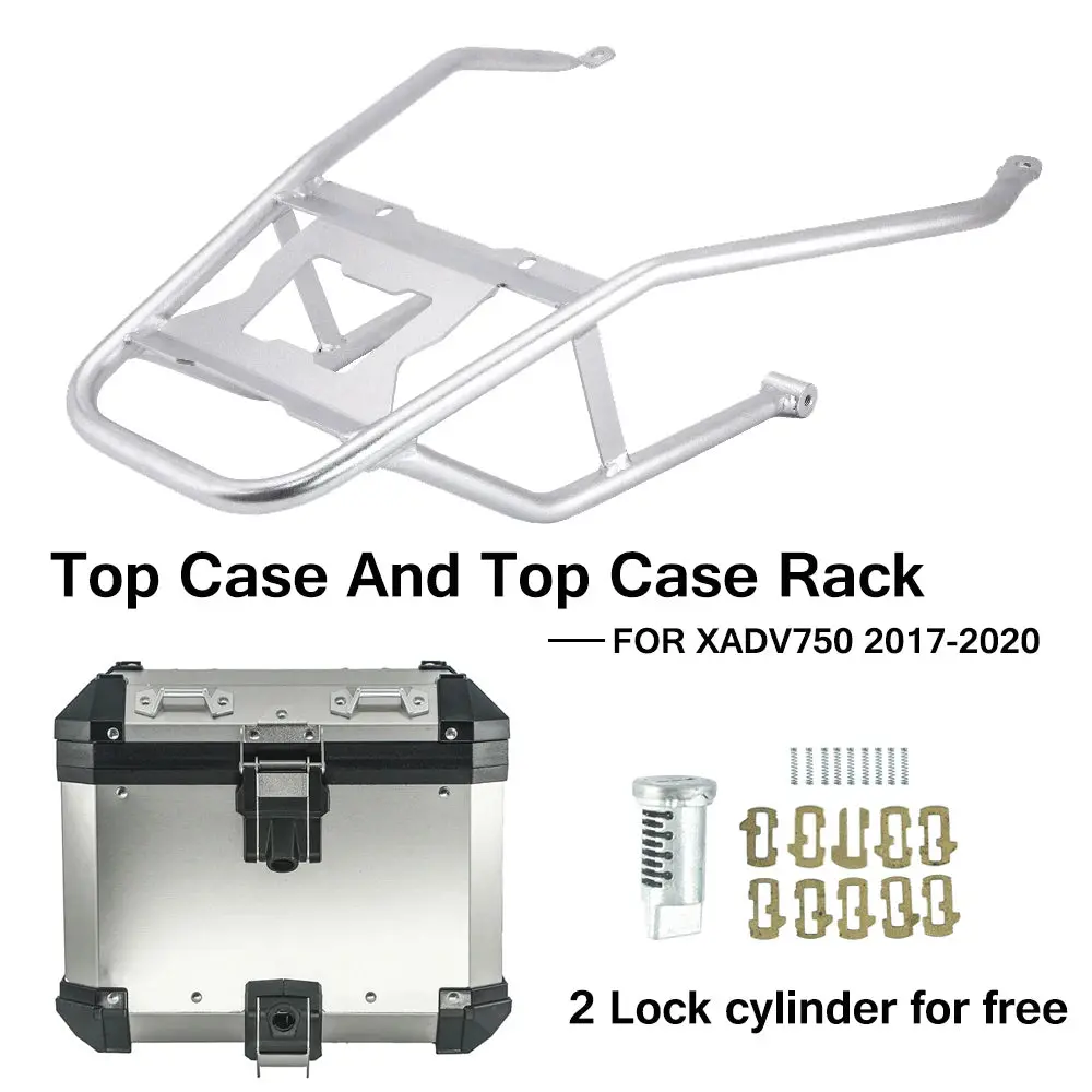 Luggage Box Rack For Honda Xadv750 X Adv 750 X-Adv750 2021 2022 2023 Motorcycle Top Case Tail Box Rear Pannier Saddlebag Bracket 1