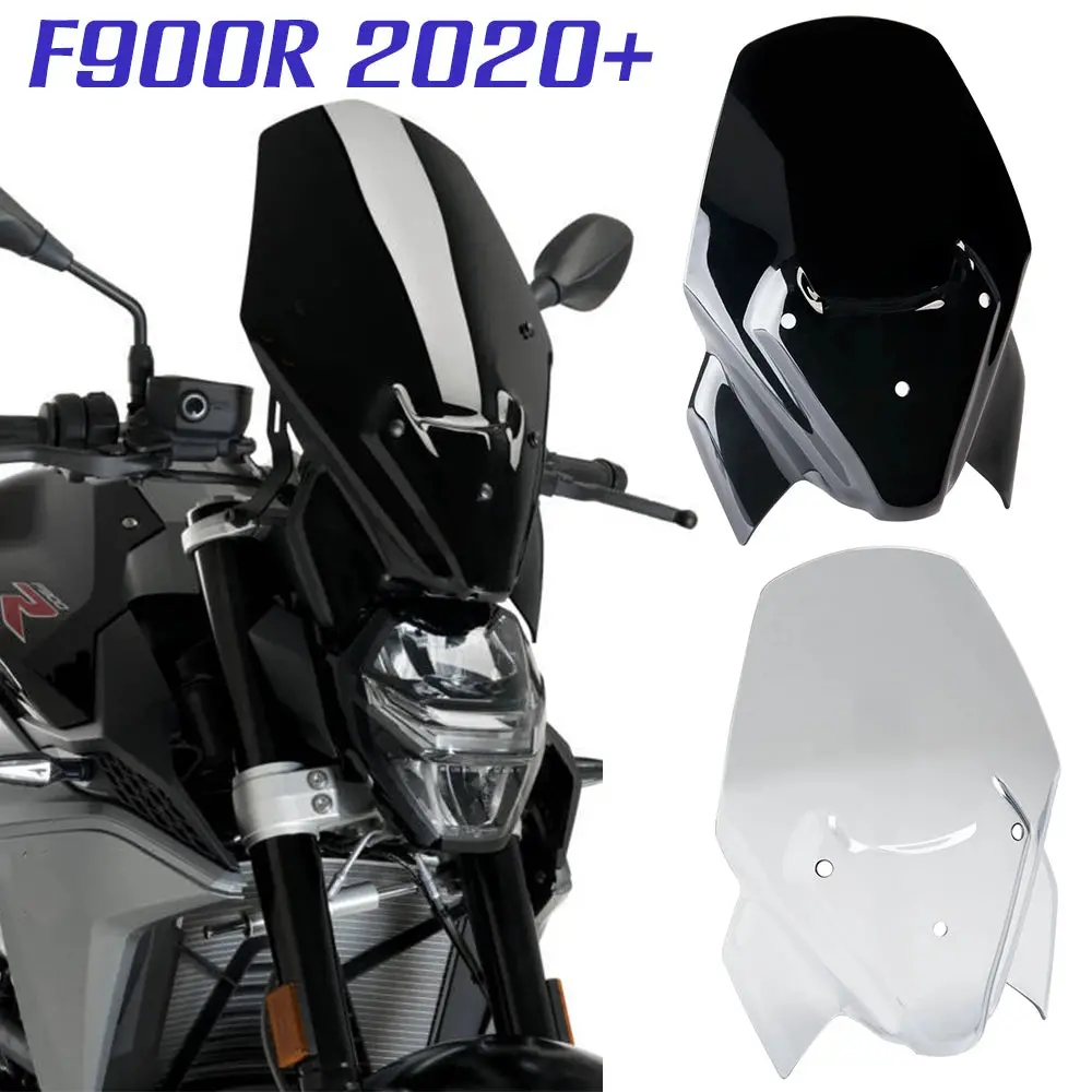 Motorcycle Windshield For Bmw F900r Windscreen Airflow Wind Deflectors Viser Visor F 900 R 2020-2023 F900 R F 900R Accessories 1