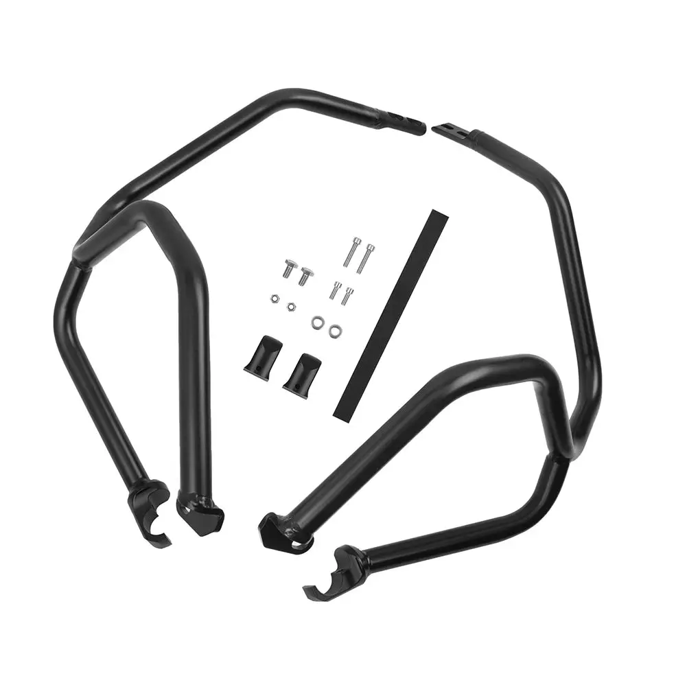 Motorcycle Accessories Engine Guard Crash Bars Bumper Frame Protector Fairing For Ktm 790 Adventure R 790 Adv 2019-2023 Black Us 1