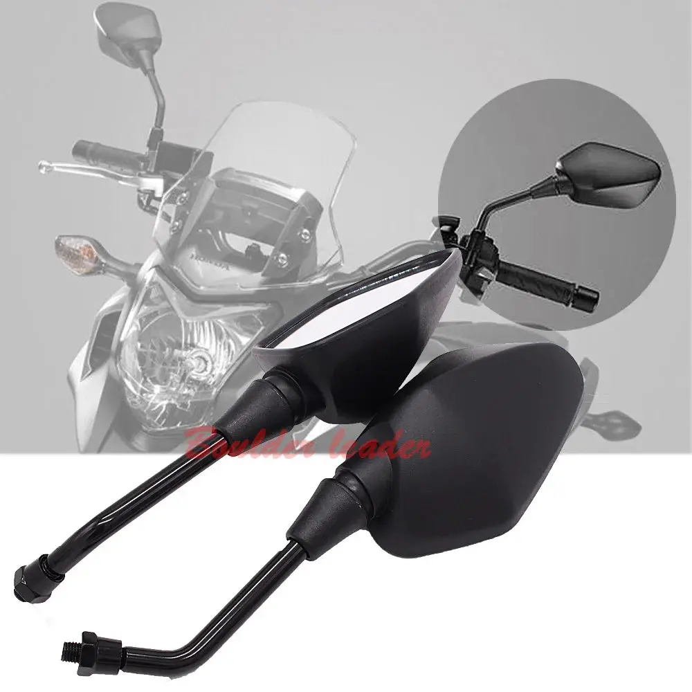 Motorcycle Side Rear View Rearview Mirrors For Honda Nc700 Nc700s Nc700x Nc750 Nc750x Nc750s Nc 700 750 S/X Black Mirror 2