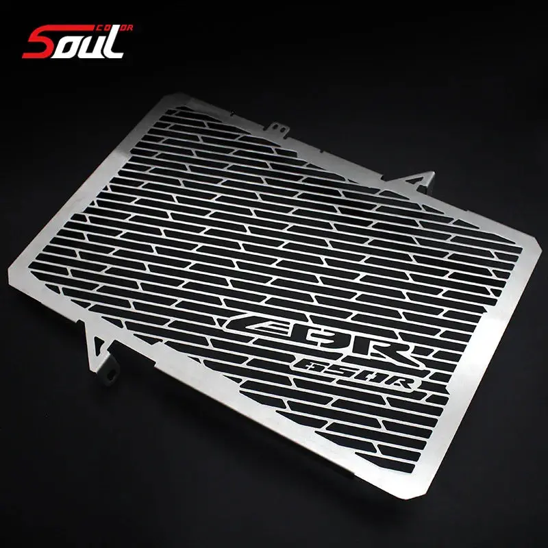 Stainless Steel Motorcycle Radiator Guard Radiator Grille Cover Fits For Honda Cbr650r 2019 2020 2021 1