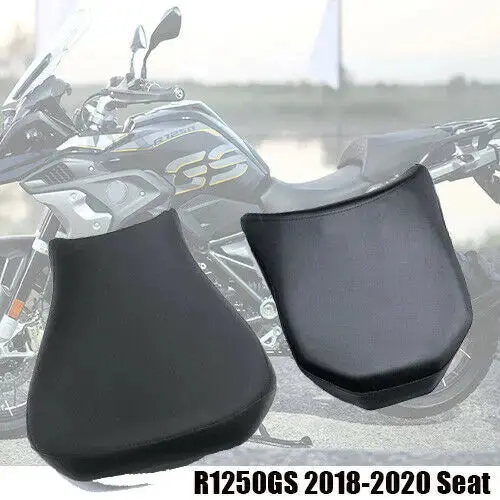 Fit For Bmw R1200gs R1250gs Adv Adventure Motorcycle Front Rear Seat Pillion Cushion R1200 Gs 2013 - 2018 R1250 Gs 2018 - 2021 1