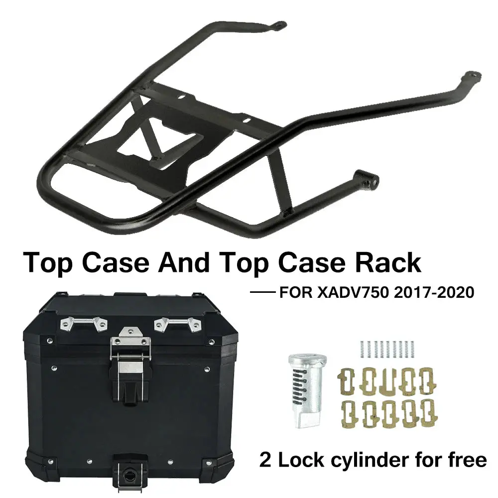Luggage Box Rack For Honda Xadv750 X Adv 750 X-Adv750 2021 2022 2023 Motorcycle Top Case Tail Box Rear Pannier Saddlebag Bracket 2