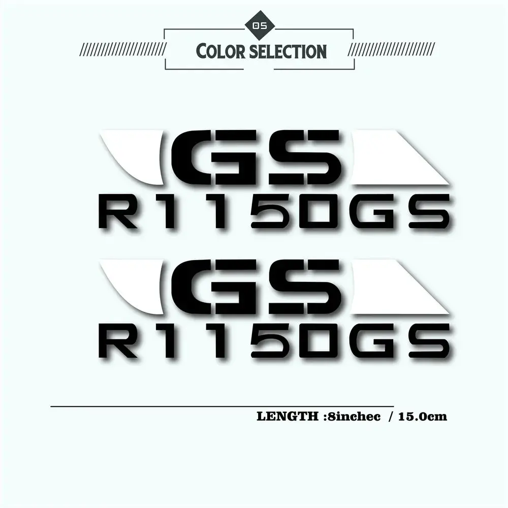 New 3D Motorcycle Bicycle Fuel Tank Sticker Wheel Helmet Moto Waterproof Reflective Logo For Bmw R 1150 Gs R1150gs R1150gs 6