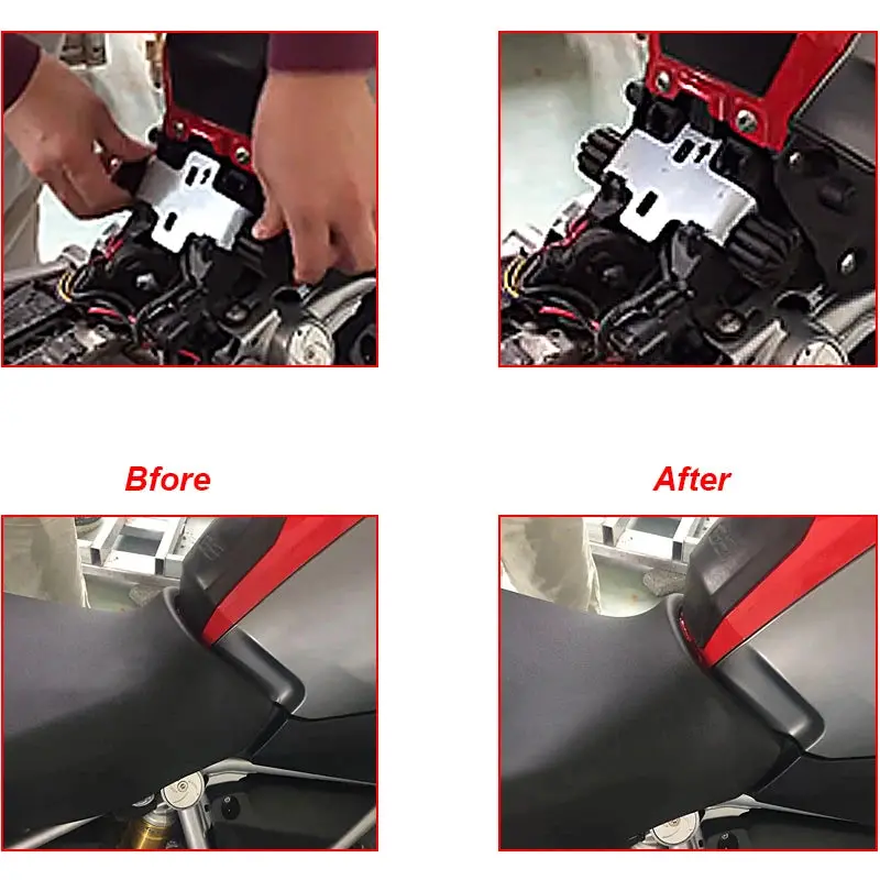 New 10Mm Adjustable Rider Seat Lowering Kit For Bmw R1200gs Adv Lc R1200rt 08- R1200 Gs Lc/Rt S1000xr K1600gt R1250gs R 1250 Rt 3