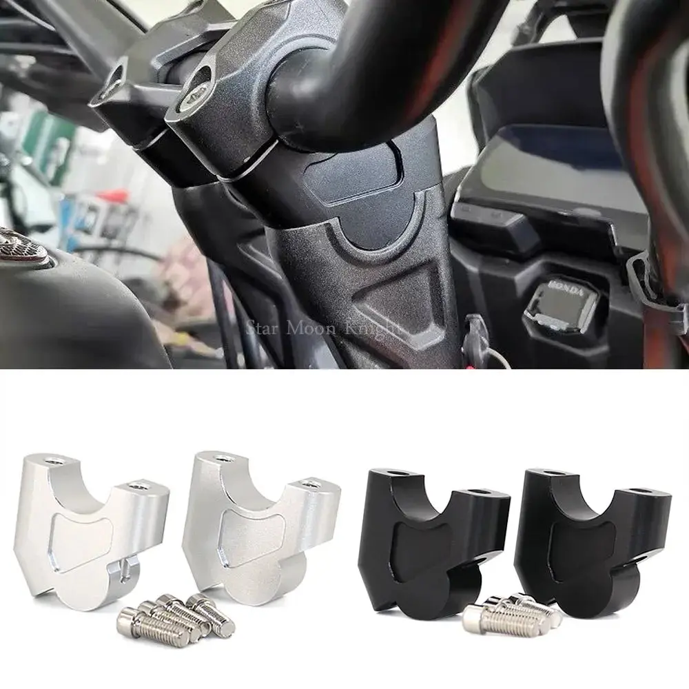 Motorcycle Accessories Handlebar Riser Clamp For Honda Cb500x Cb 500 400 X Cb500f Cb400x Cb400f Handle Bar Drag Extend Adapter 1