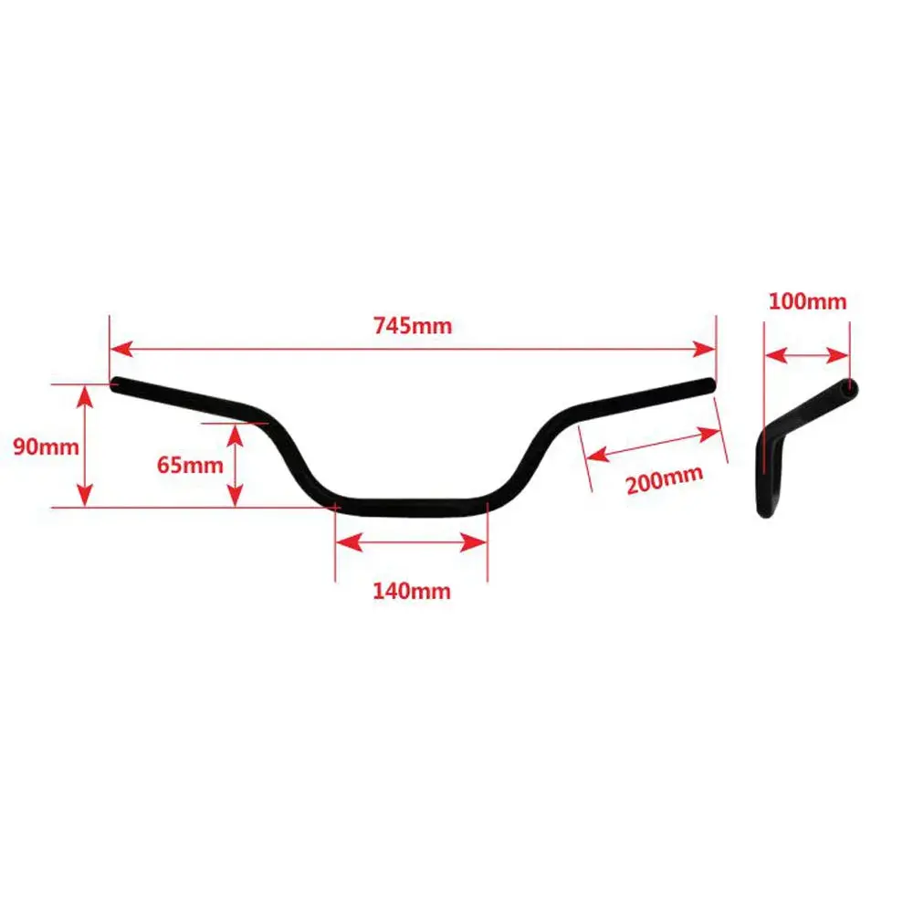 Motorcycle Steering Wheel 22Mm Handlebars Renthal Cnc Aluminum Alloy Anti-Rust For Kawasaki Z750 Fz1 Xj6 Z800 Z900 Versys 650 5