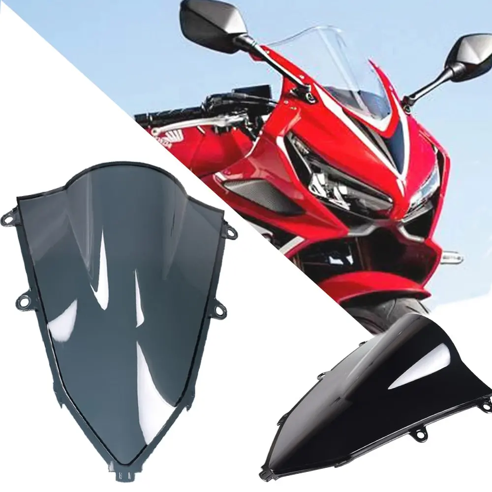 Motorcycle Windshield Wind Screen Deflector Windproof Motorbike Windscreen For Honda Cbr650r 2019 2020 2021 Cbr 650R Wind Shield 1
