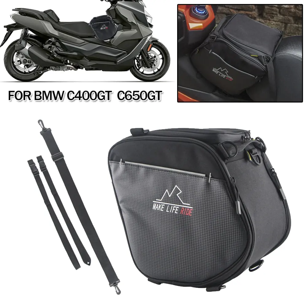 Motorcycle Waterproof Scooter Pedal Bag For Bmw C400gt C650gt For Tmax 530 560 Outdoor Toolbag Shoulder Bags For Pcx Xadv Maxsym 1