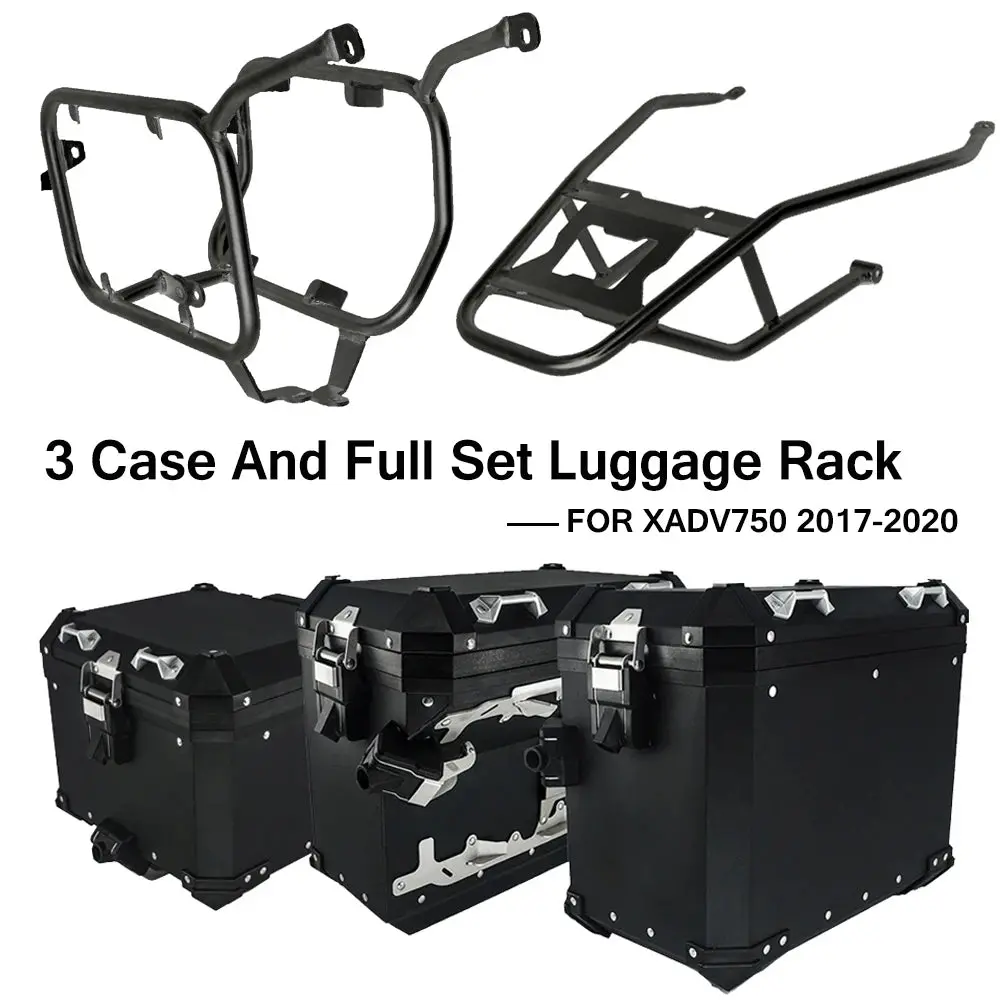 Luggage Box Rack For Honda Xadv750 X Adv 750 X-Adv750 2021 2022 2023 Motorcycle Top Case Tail Box Rear Pannier Saddlebag Bracket 6