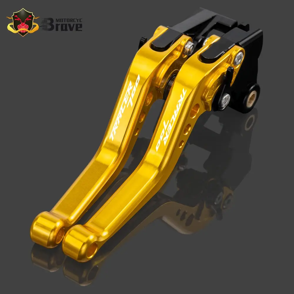 2022 For Yamaha Tracer 7 2021 Tracer 700 2016-2021 Motorcycle Short Cnc Adjustable Brake Clutch Levers Tracer700 Tracer7 17