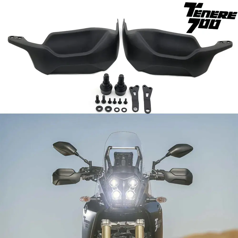For Yamaha Tenere 700 Tenere700 Xtz 700 T7 2019 - 2021 Motorcycle Accessories Handguard Protective Hand Guard Stops Windshield 1