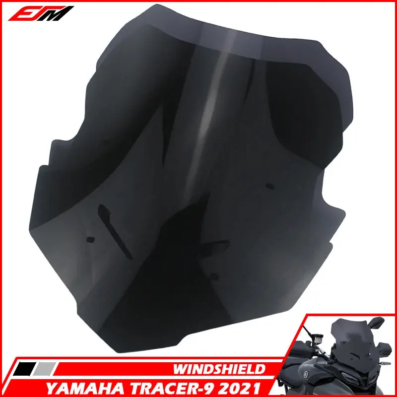 Motorcycle Windshield Windscreen Wind Deflector For Yamaha Mt-09 Tracer 9 Gt-9 2021 Mt 09 Tracer-9 Gt 9 2021 2022 1