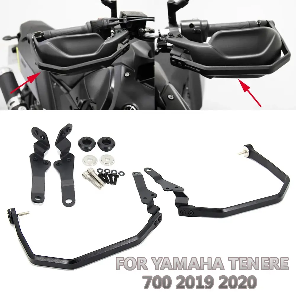 New For Yamaha Tenere 700 Tenere700 2019 2020 2021 Motorcycle Accessories Hand Guard Protector Handle Crash Bar Protectors Kit S 1