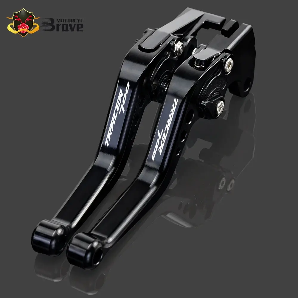 2022 For Yamaha Tracer 7 2021 Tracer 700 2016-2021 Motorcycle Short Cnc Adjustable Brake Clutch Levers Tracer700 Tracer7 19