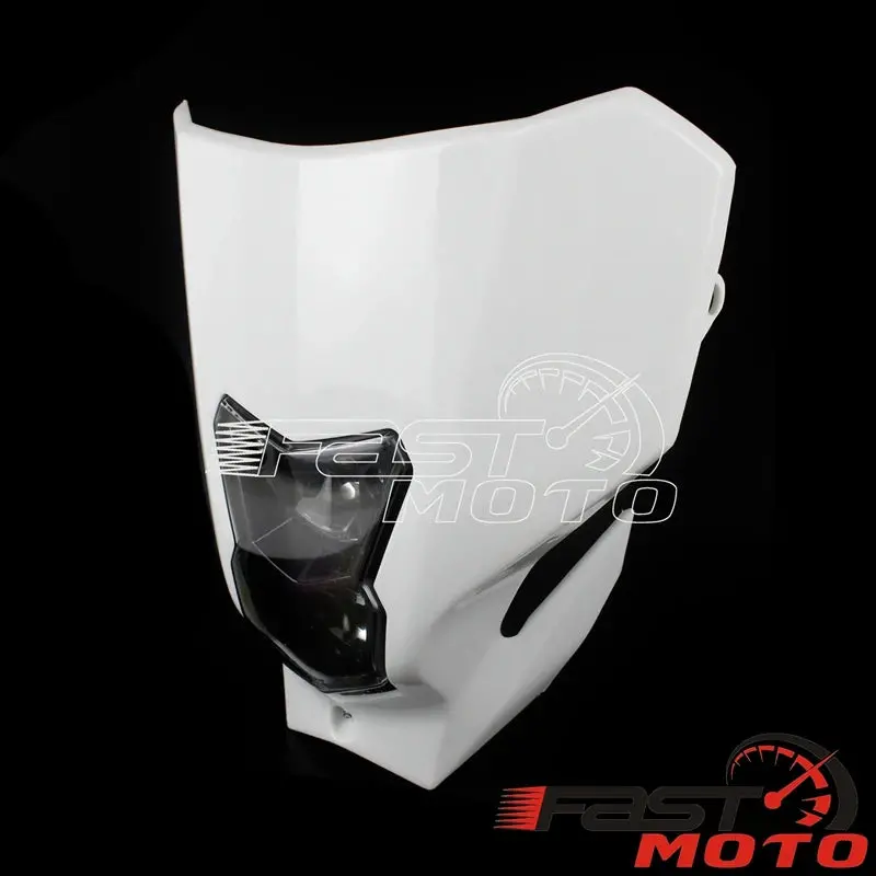 Led Crf Headlight Supermoto Redmoto Daytime Running Light Front Lamp Mask Fairing For Honda Crf Cr 125 250 450 110 R X Rx L 4