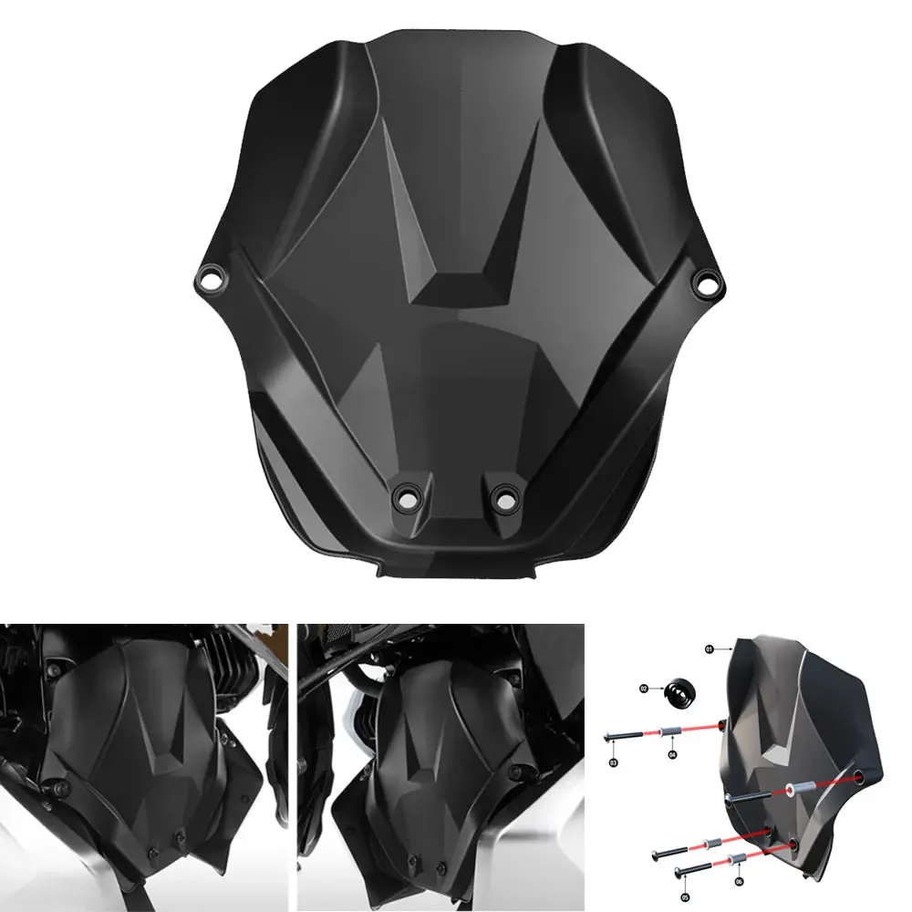 For Bmw R1200gs R1250gs Lc Adv R1200rt R1250rs R1250rt R 1200 Gs Motorcycle Front Protector Engine Baffle Protection Cover 1