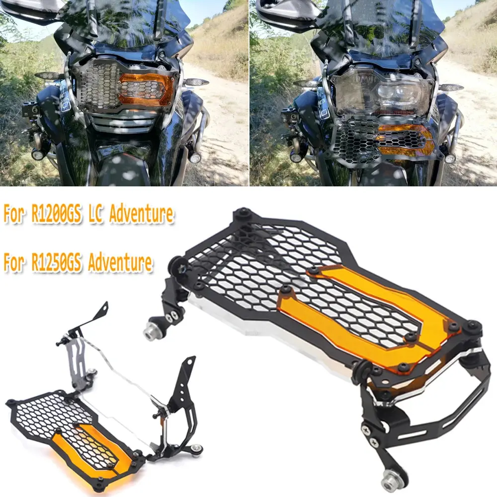 New Motorcycle Headlight Protector Grille Guard Cover Protection Grill For Bmw R1200gs R1250gs Lc Adventure R 1200 Gs R1250 Gs 1