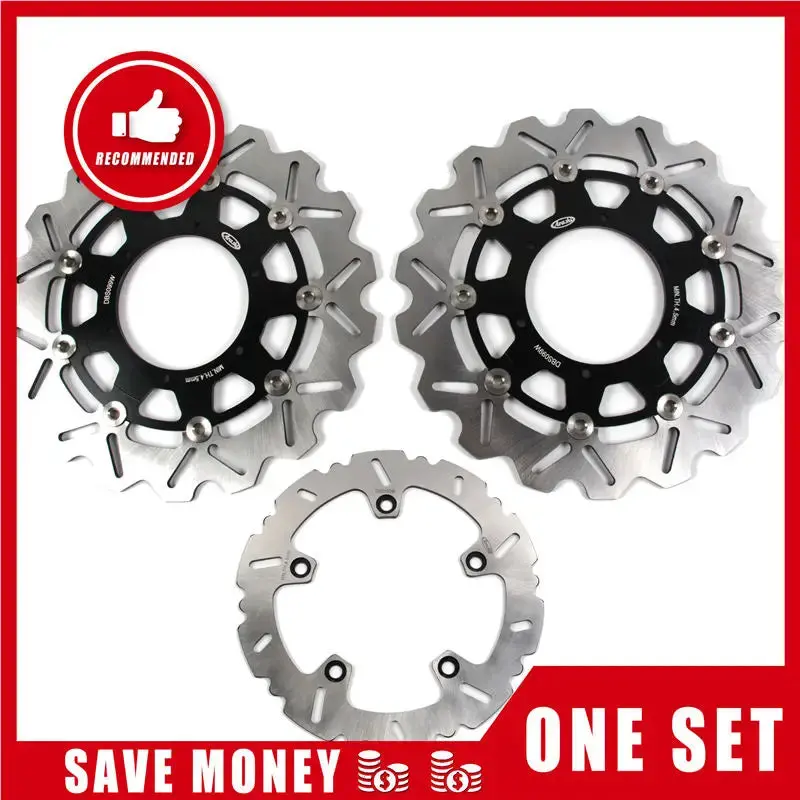 Arashi 1 Set For Bmw F 800 Gs 2009 - 2015 Cnc Front Rear Brake Disc Brake Rotors 2010 2011 2012 2013 2014 F800gs F800 Gs F700gs 7