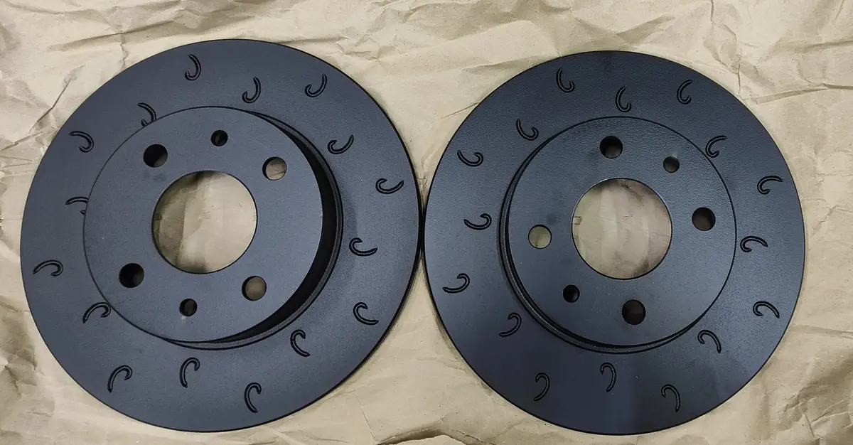 Abarth 500 / 595 C Hook Rear Brake Discs 1