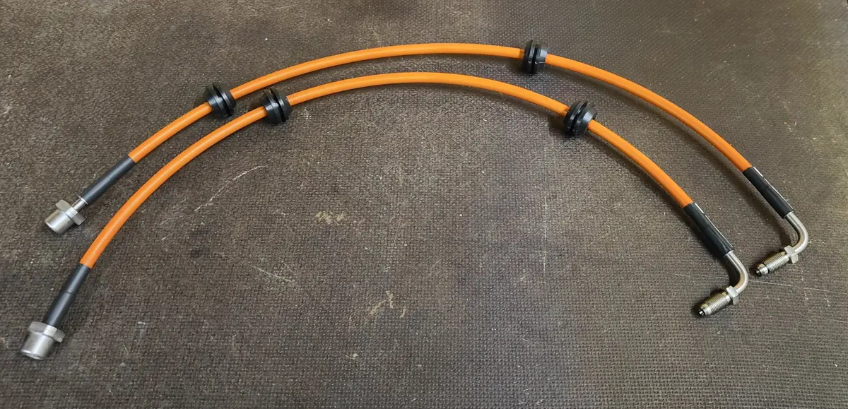 T5/T6 Transporter Porsche Braided Hoses 1