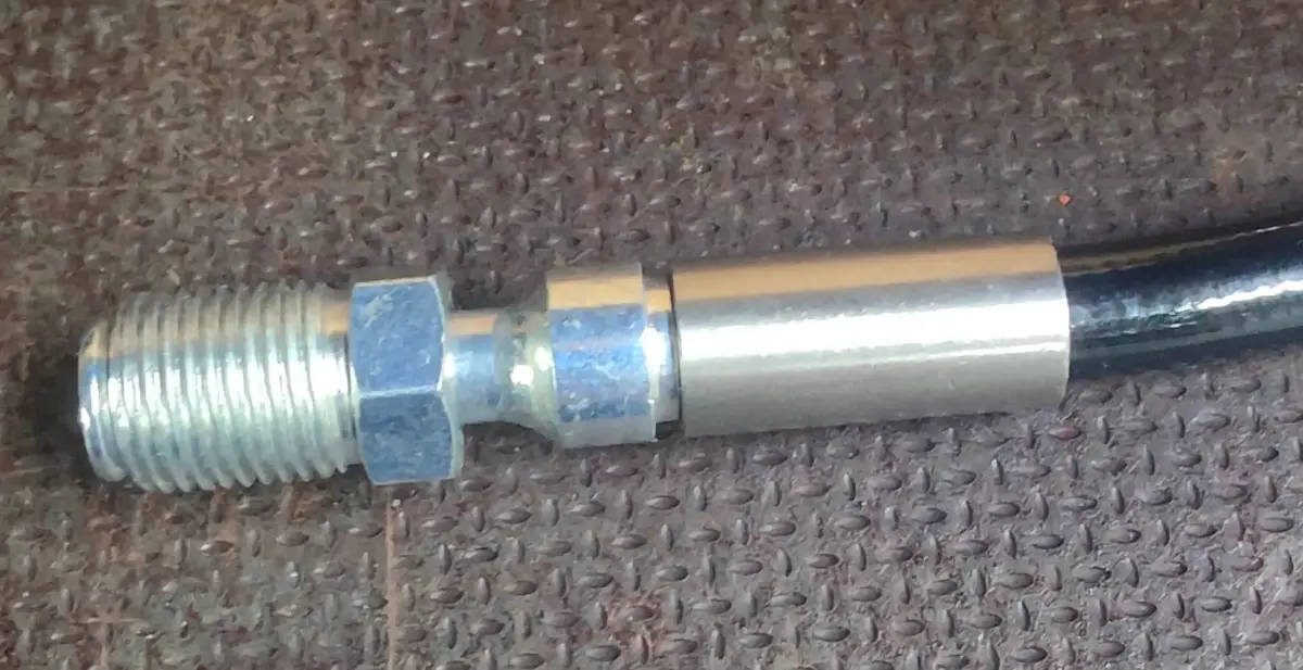 7/16X24 Male Swivel Nut 1