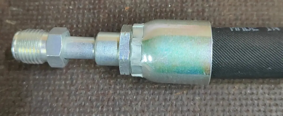 1/2-20 Unf Straight Male Power Steering Hose Fitting 1