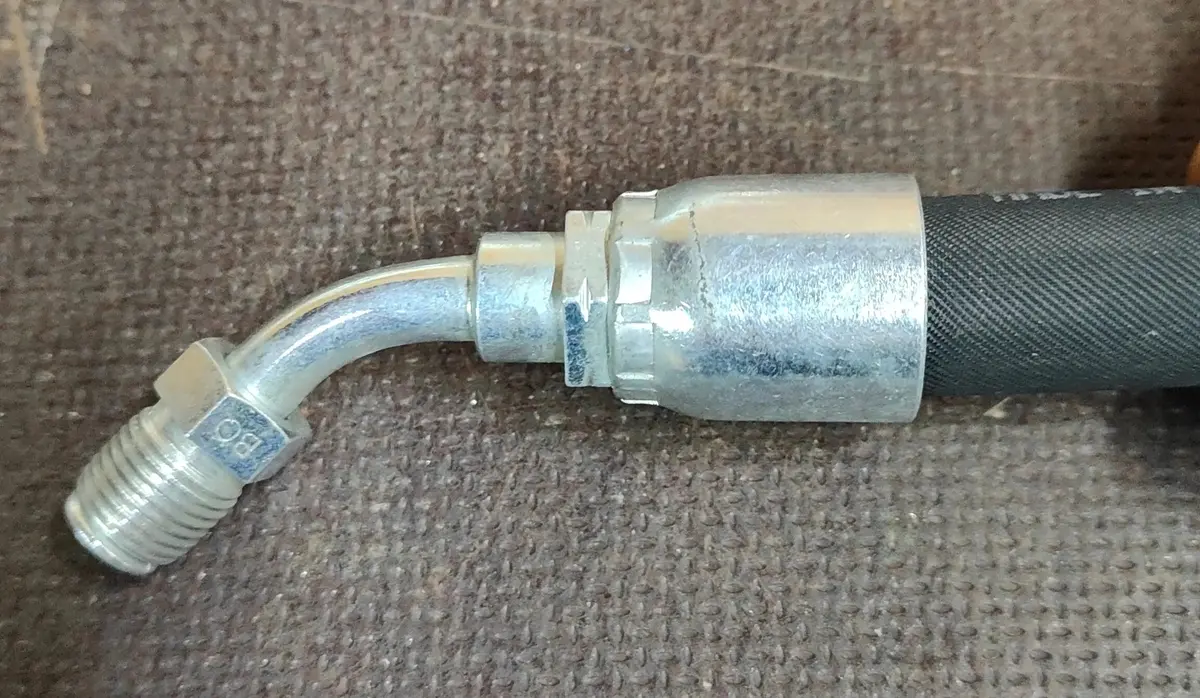 1/2-20 Unf 45° Male Power Steering Hose Fitting 1