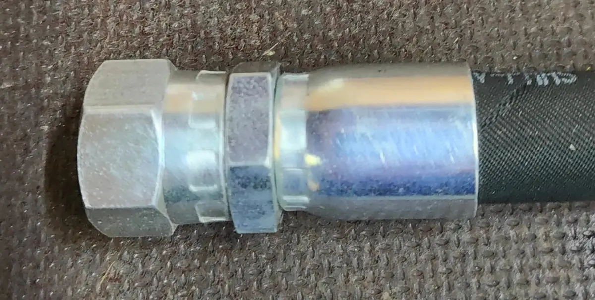 5/8-18 Unf Straight Female Power Steering Hose Fitting 1