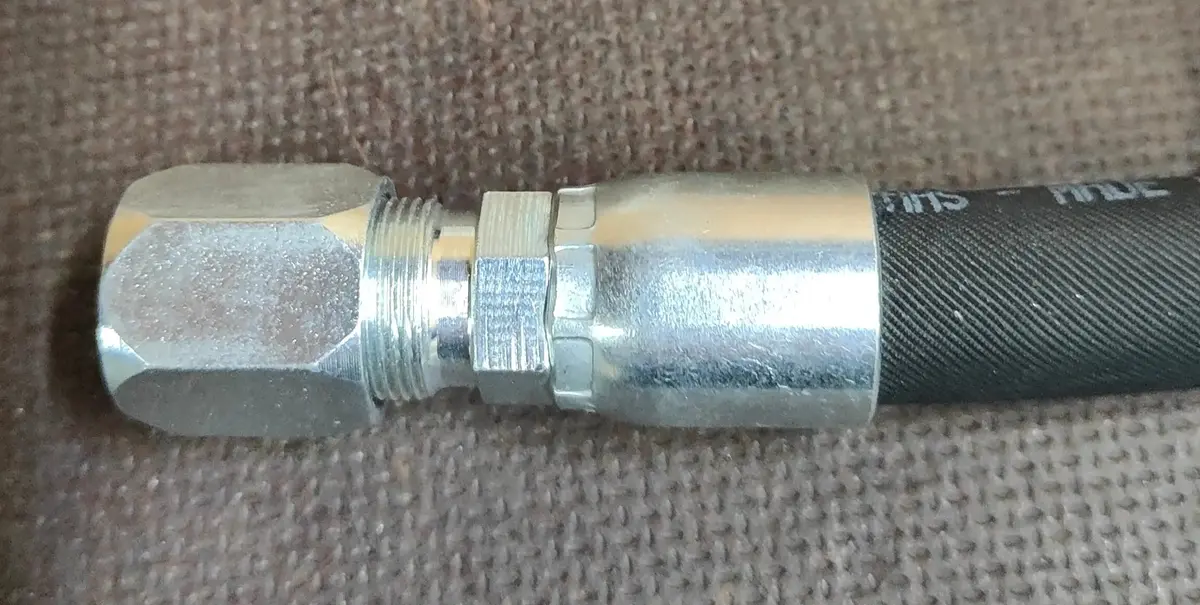 5/16 Compression To 3/8 Power Steering Hose Fitting 1