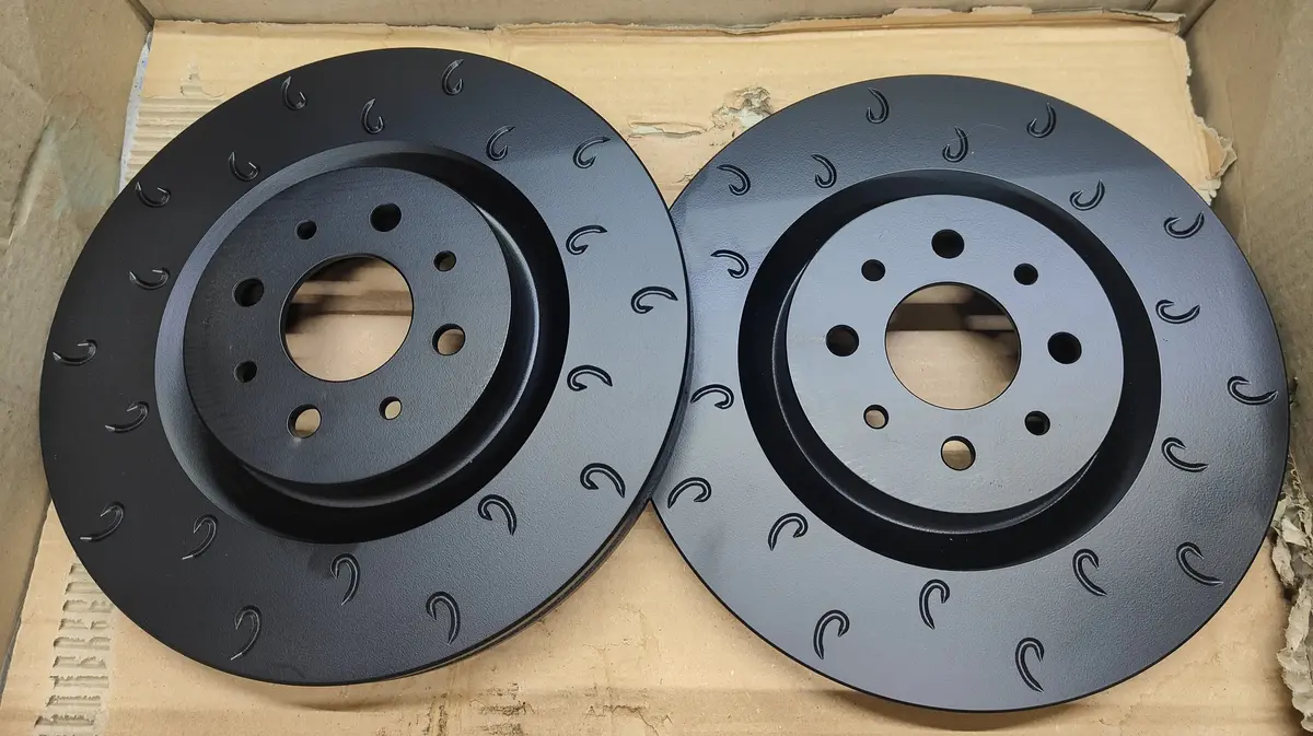 Abarth 595 Competizione C Hook Front Brake Discs 180 Bhp 305Mm 1