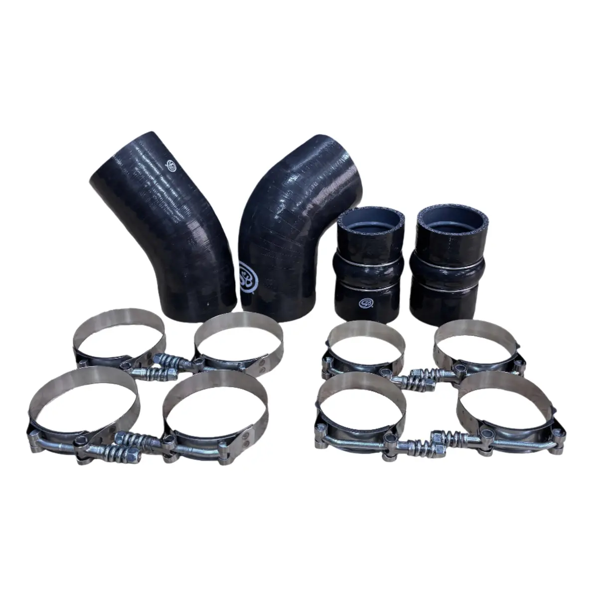 S&B | 2004.5-2005 Gm 6.6L Lly Duramax Hot And Cold Intercooler Boot Kit 1