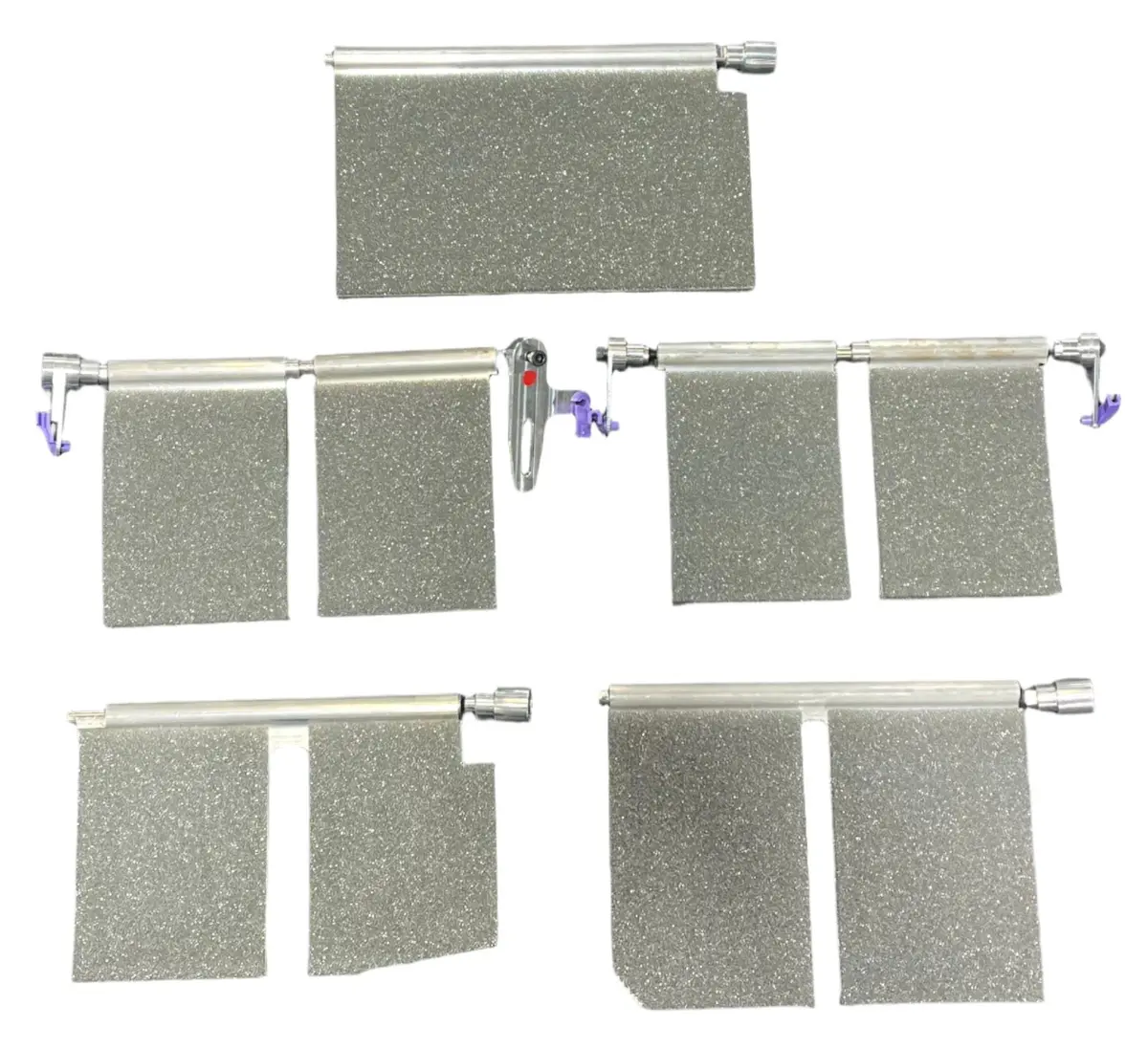 Blend Door Usa | 2003-2009 Dodge Ram 1500-3500 Complete Repair Kit - Dual Zone Without Rear Vents 1