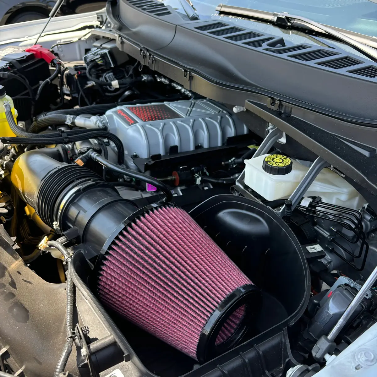 S&B | 2023-2024 Ford Raptor R 5.2L Cotton Cleanable Stock Replacement Air Filter 1