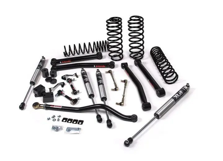 Fox | Jks 2018-2023 Jeep Wrangler Jl J-Konnect 2.5 Inch 4 Door With Fox 2.5 Performance Elite Series Shocks With Hd Rate Coils 1