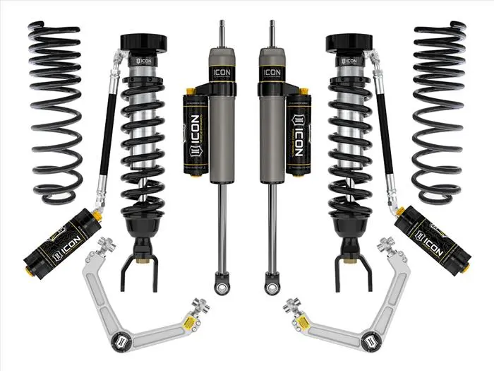 Icon | 2019+ Dodge Ram 1500 Stage 4 Suspension System With Billet Upper Control Arms | 2-3 Inch 1
