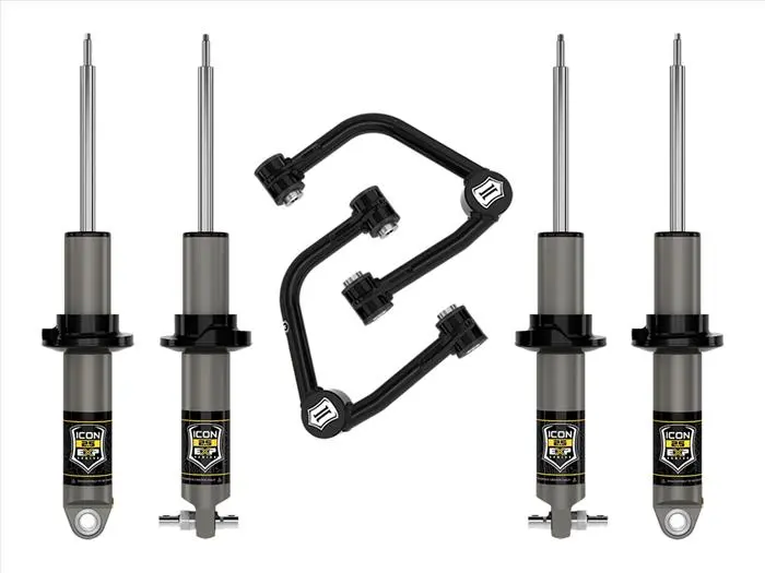 Icon | 2021+ Ford Bronco Hoss 2.0 Package Stage 2 Suspension System With Tubular Uca | 0-2 Inch 1