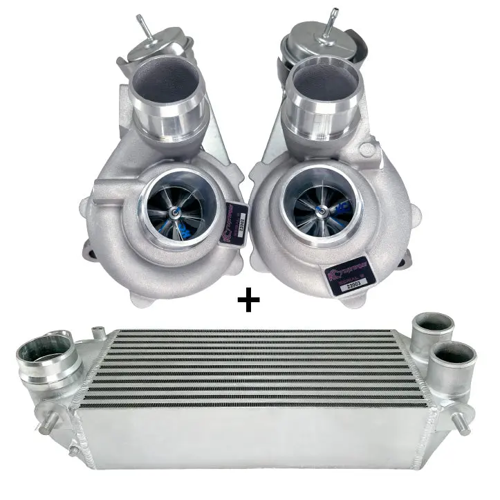Kc Turbos | Reaper 500 Twin Turbos + Kc Turbos | Intercooler Package - 3.5L Ecoboost (2015-2016) 1