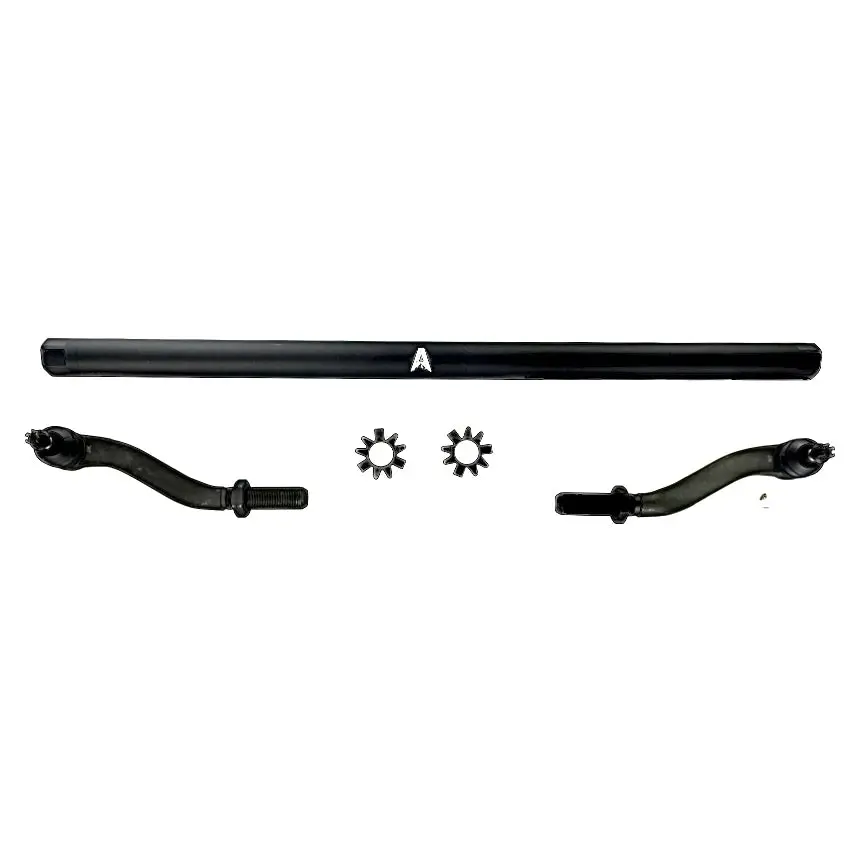 Apex Chassis | 2007-2018 Jeep Wrangler Jk 2.5 Ton Tie Rod Assembly - Black Aluminum 1