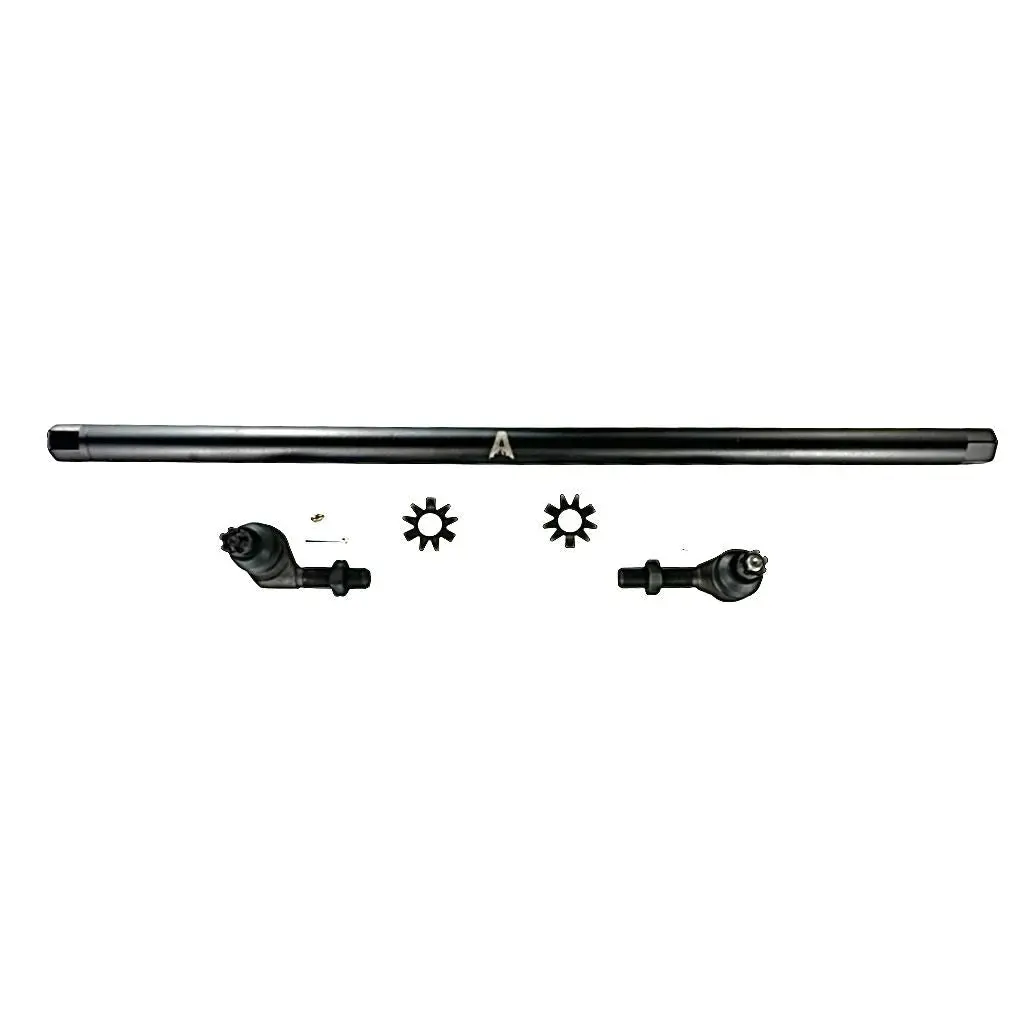 Apex Chassis | 2007-2018 Jeep Wrangler Jk 1 Ton Drag Link Kit - No Flip - Black Aluminum 1