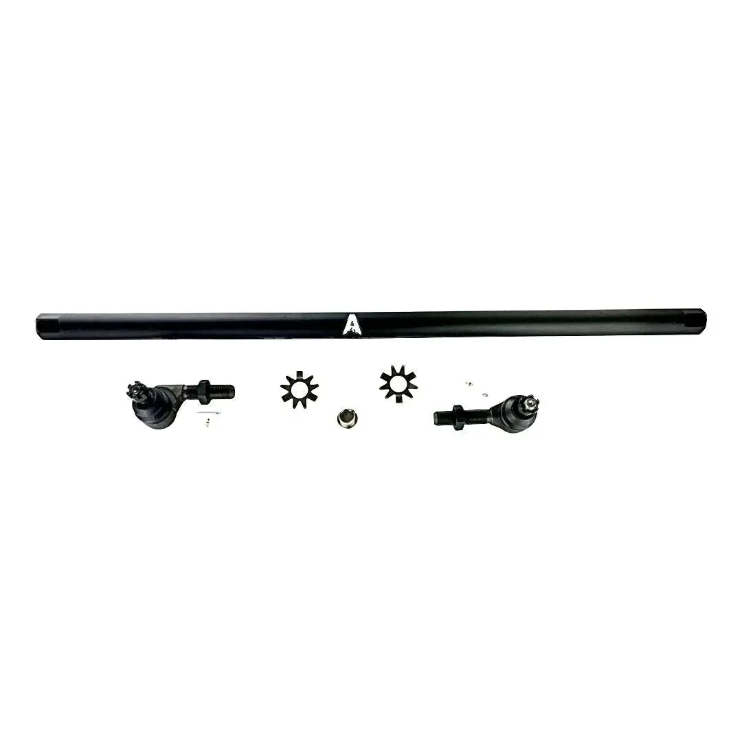 Apex Chassis | 2007-2018 Jeep Wrangler Jk 1 Ton Drag Link Kit - Yes Flip - Black Aluminum 1