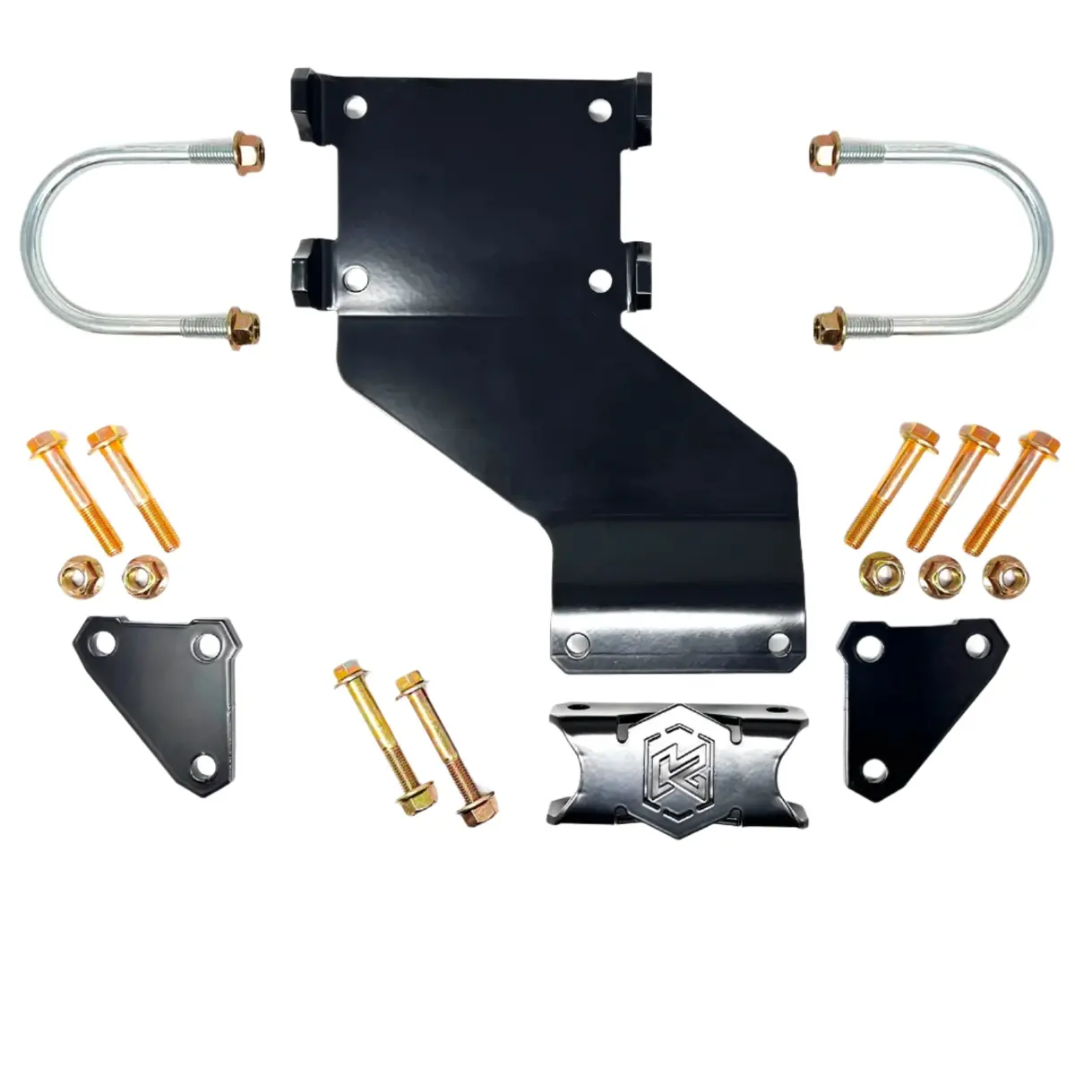 Kryptonite | 2003-2013 Dodge Ram 2500 / 2003-2012 3500 4Wd Death Grip Dual Steering Stabilizer Mount Kit 1