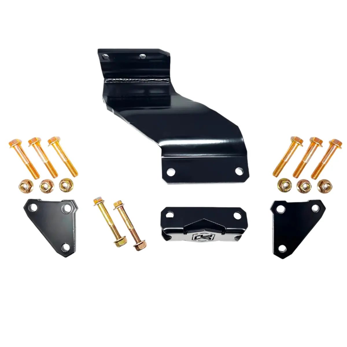 Kryptonite | 2014-2024 Dodge Ram 2500 / 3500 Dual Steering Stabilizer Bracket Kit For Death Grip Tie Rod 1