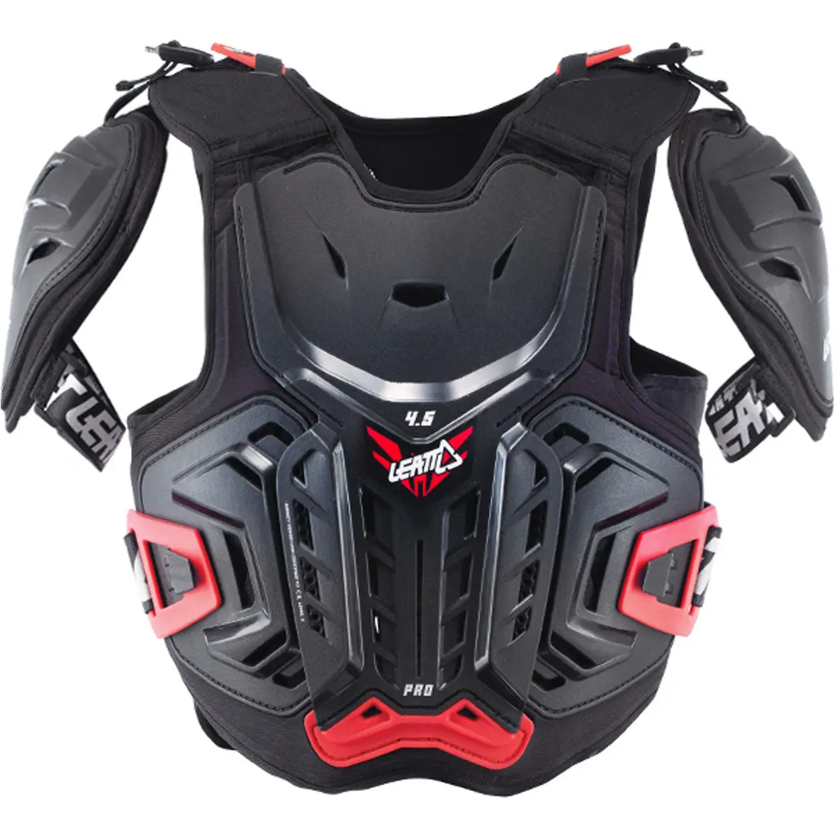 Leatt Youth Chest Protector 4.5 Pro (Black/Red) 1